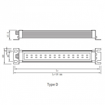 Светодиодный станочный светильник QLED3-140