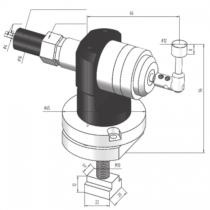 Датчик измерения высоты инструмента CT20D