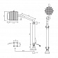 Светодиодный двуxсуставный станочный светильник EMLED-109